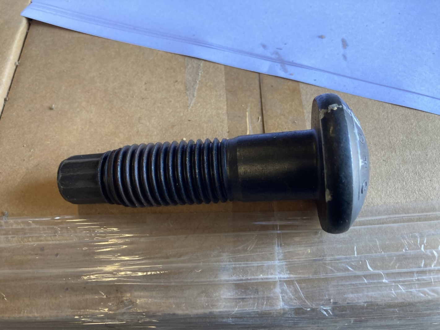 (840) 11/8" x 31/2" TC BOLT, Tension Control Structural Bolts F2280 A490 Joseph Fazzio