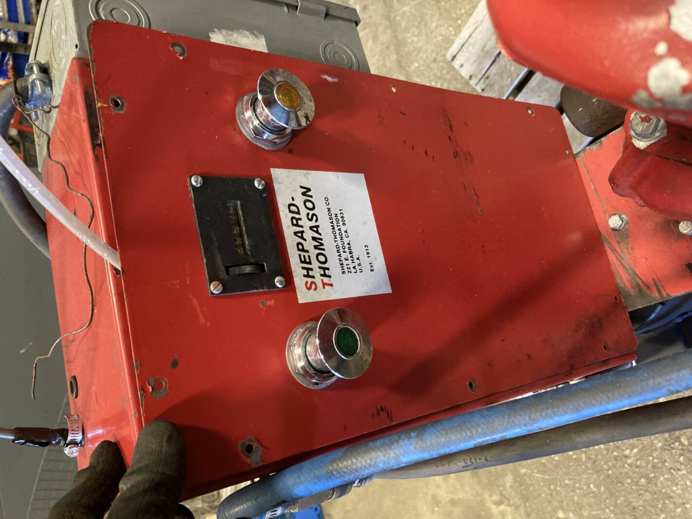 ShepardThomason Brake Shoe Grinder , HD35 Joseph Fazzio, Incorporated