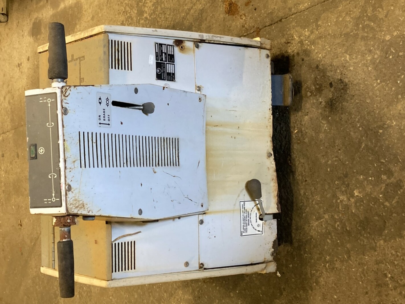 Advance Machine Co Walk Behind Floor Sweeper , 134B | eBay