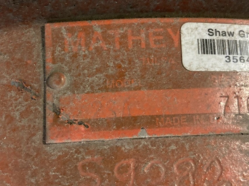 Mathey Dearman Manual  Pipe Beveler, 6-12