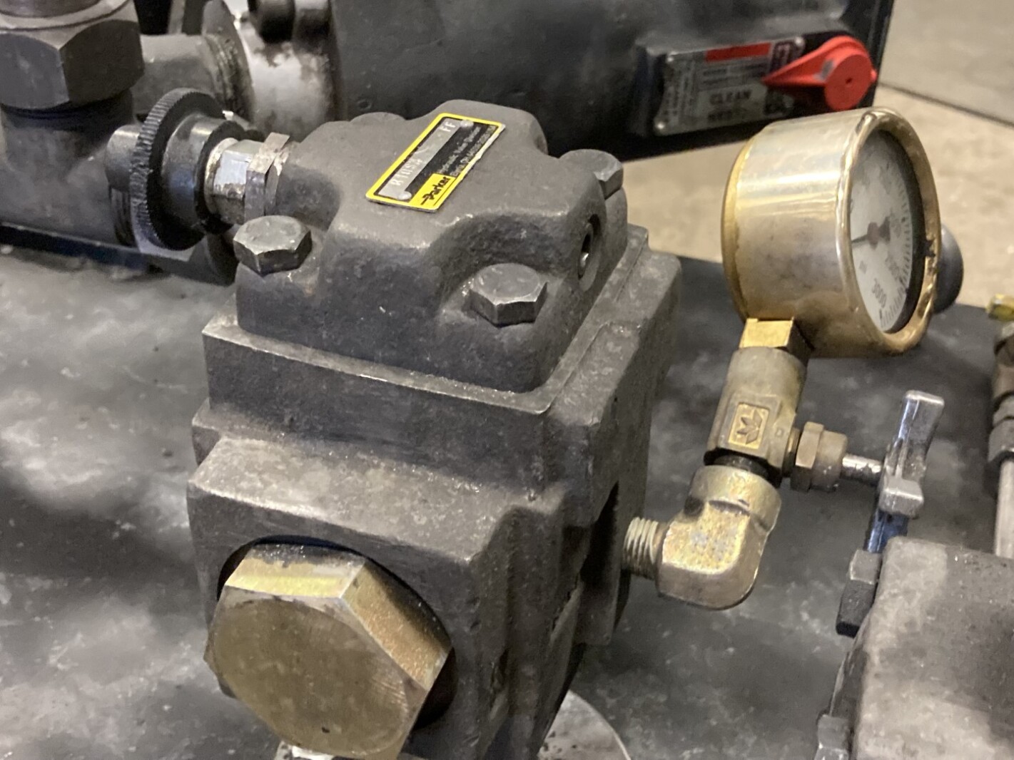 Vickers Electric Hydraulic Power Unit w/ 15HP 230/460 3PH Motor , 