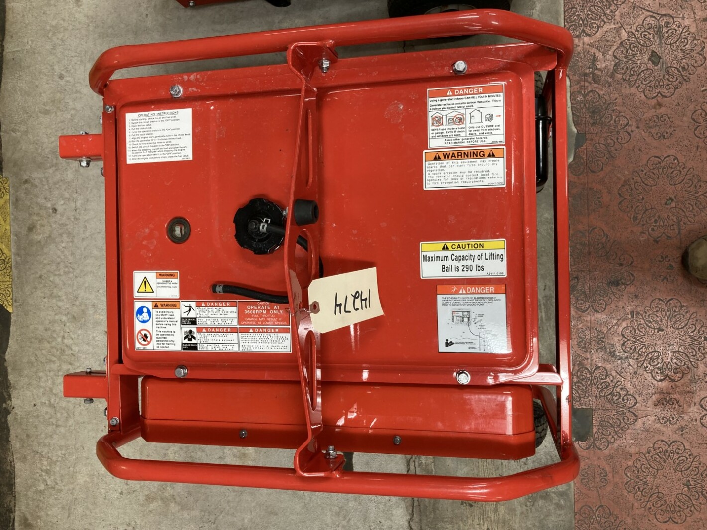 Multiquip 6000 Watt Generator, Honda GX-340, 120/240V 1.2 HRS, GA