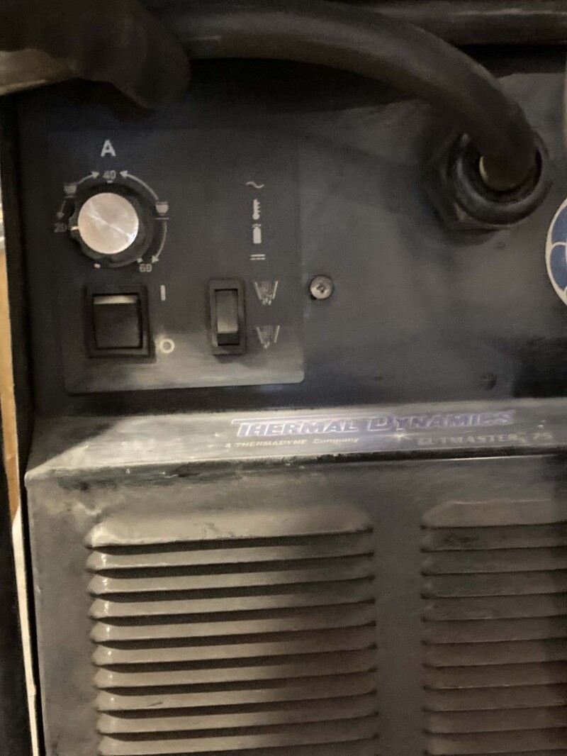 Thermadyne Thermal Dynamics Plasma Cutter 208-460VAC, Cutmaster 75