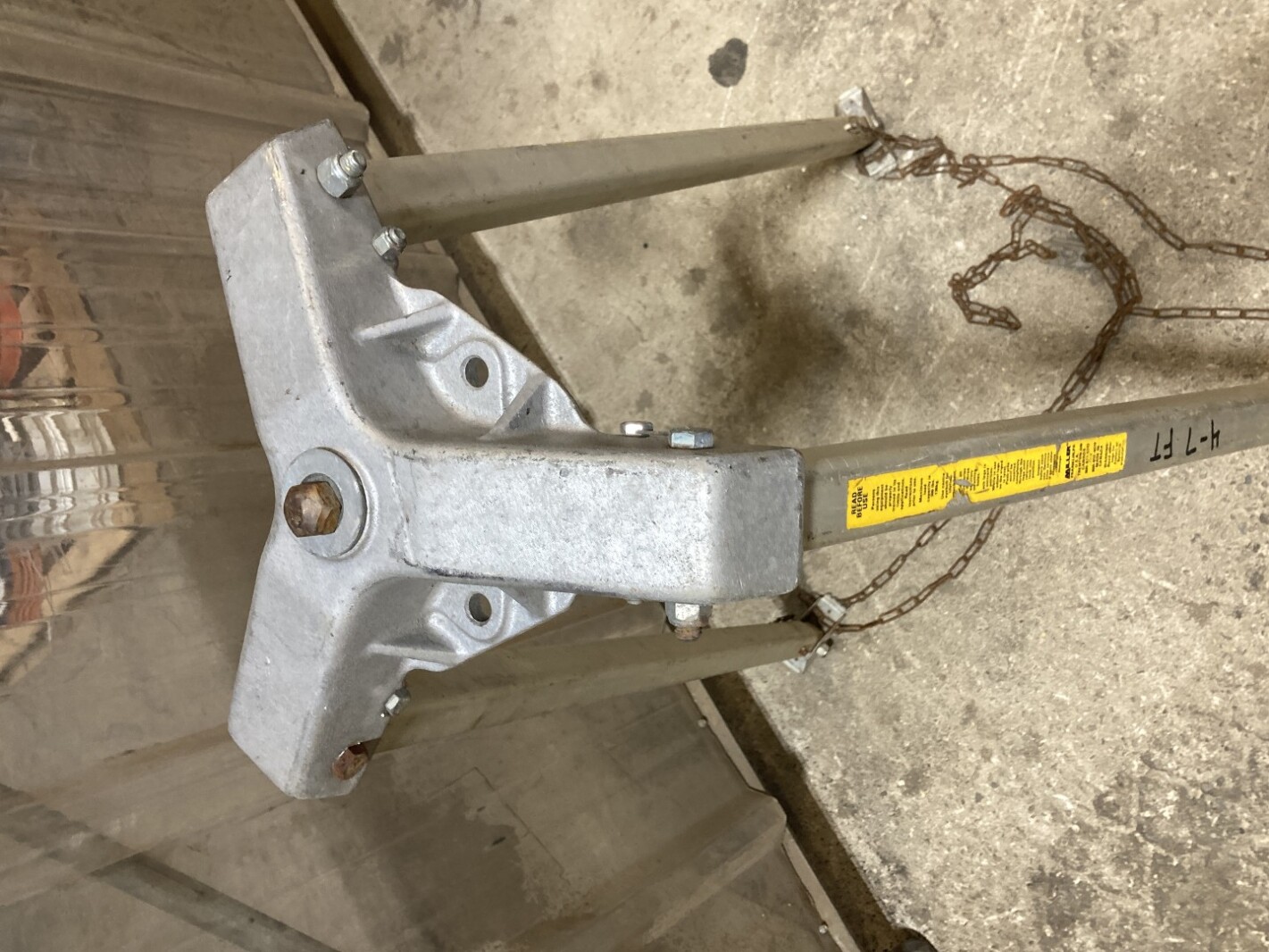 Miller Rescue Tripod 4-7ft 300LB Capacity,