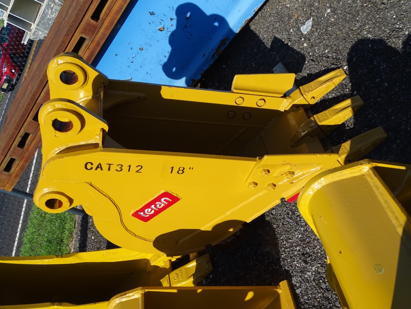 18" Excavator Bucket , 65mm Pin, 9"between Ears, CAT312 Joseph Fazzio