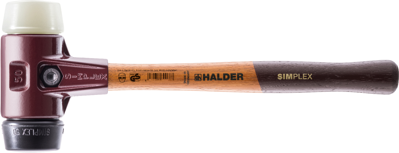 Halder Picard Simplex 60 Nylon & Rubber Mallet