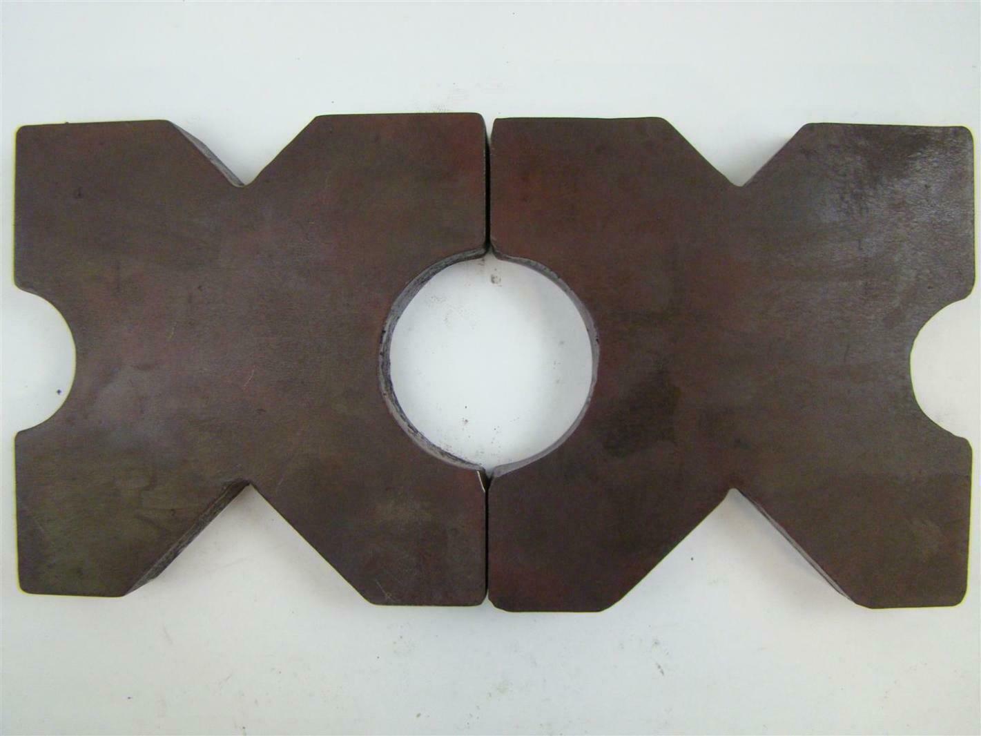PAIR) 7x7 Arbor Plates 1