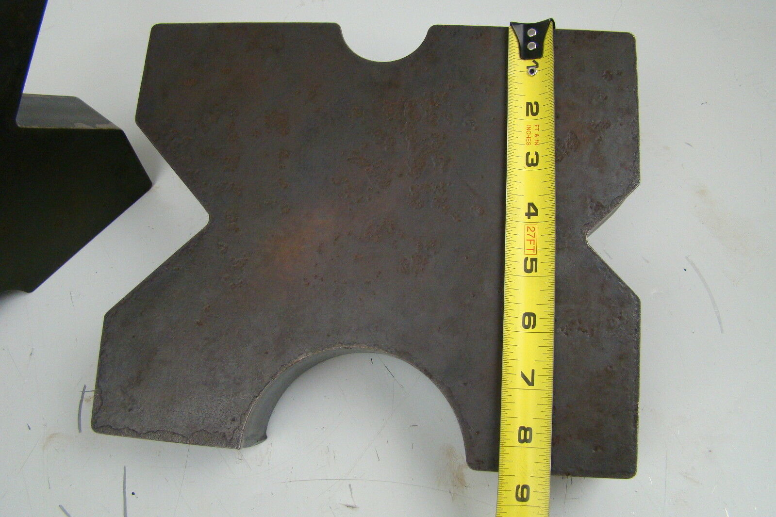 (PAIR) 8.5x10 Arbor Plates 1.75" Thick, Hydraulic HFrame Shop Press, V