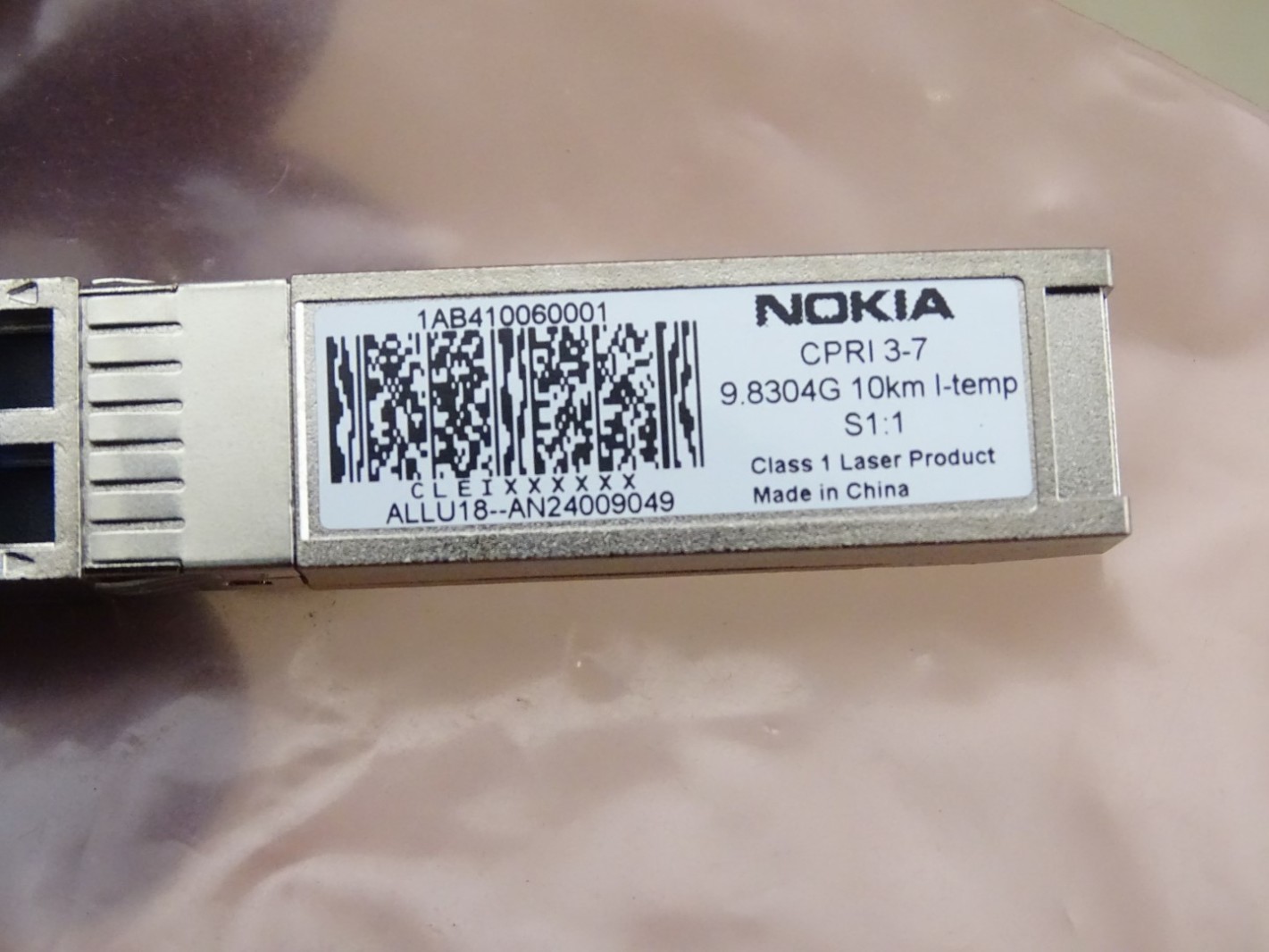 Nokia Transceiver Module , 1AB410060001 Joseph Fazzio, Incorporated