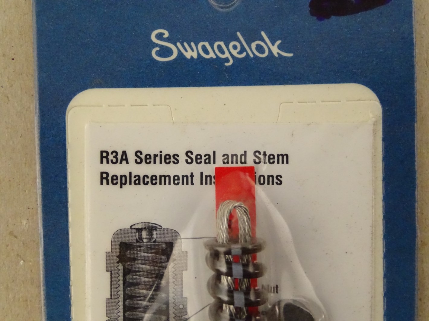 Swagelok R3A Series Seal and Stem Replacement Spring Kit , R9HA4C679B ...