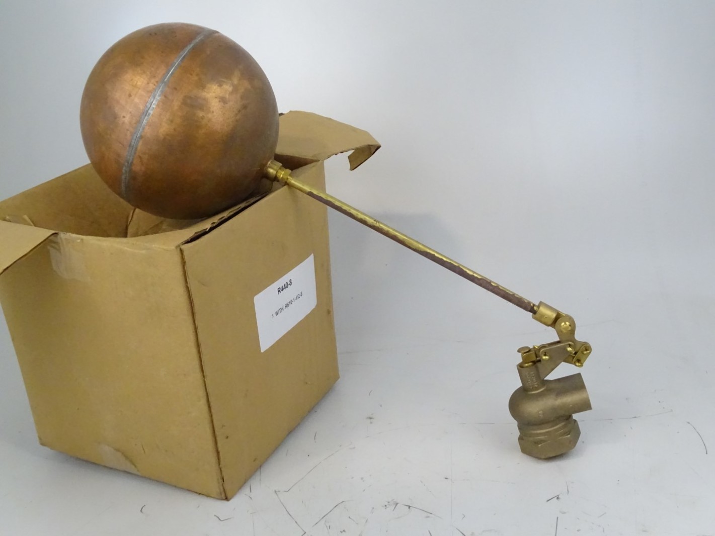 Copper Float with Brass Valve , R4408 with R61011/25 Joseph