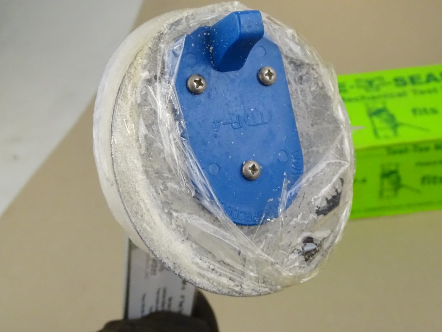 Safe-T-Seal  Test-Tee Mechnical Test Plug  Fits 4