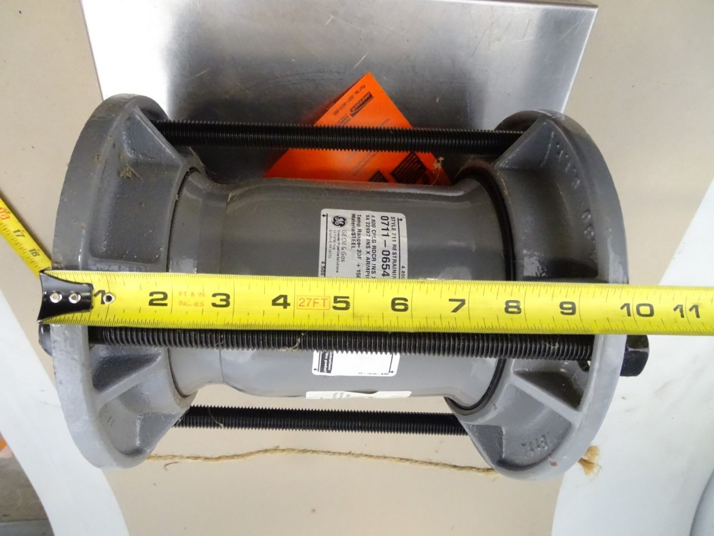 Dresser 4.8 CPLG RDCR INS X 4 Restraining Coupling , Style 711 Joseph