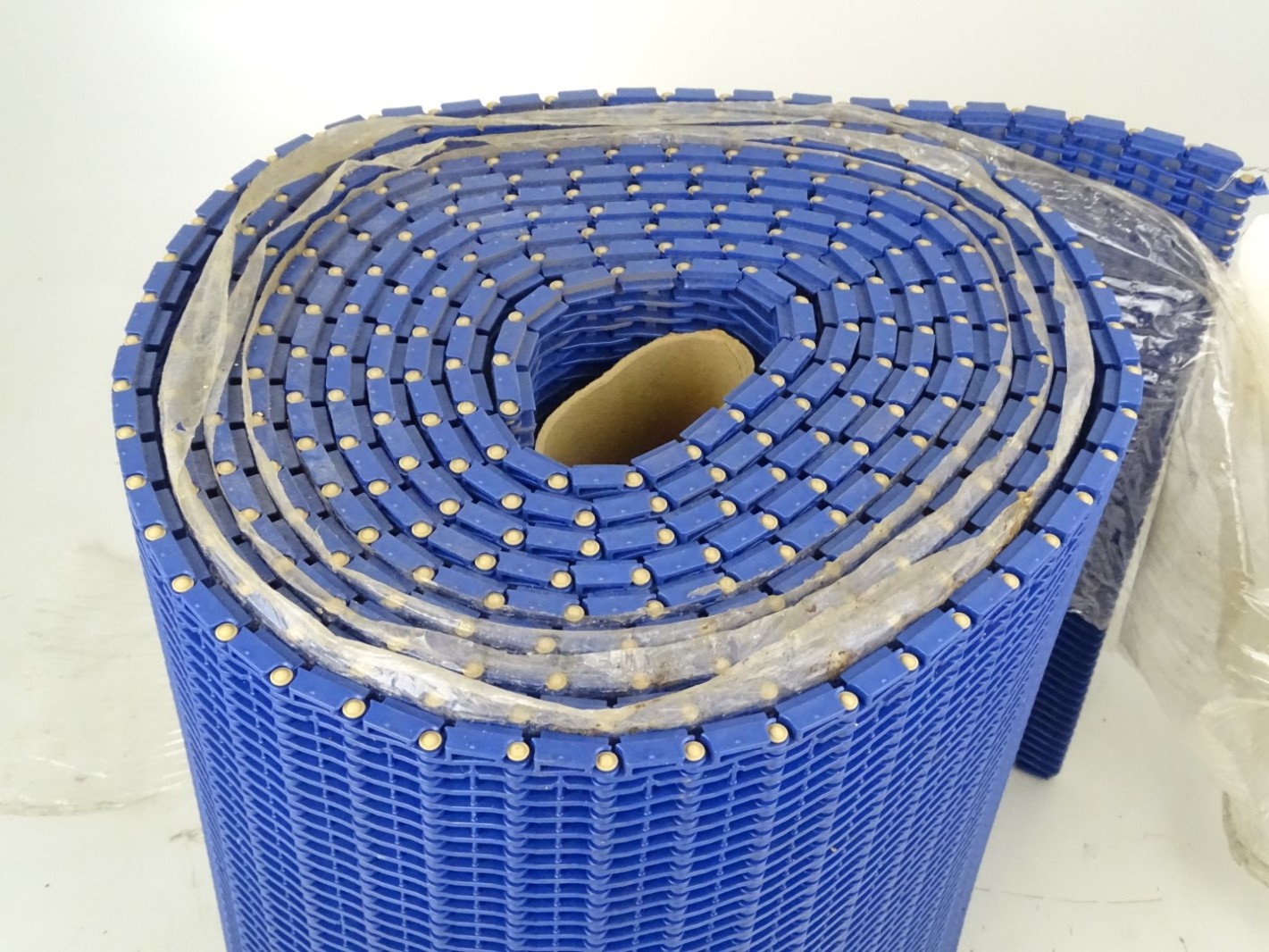 Intralox Blue Flush Grid Conveyor Belt 26' x 17.8" , Series 900
