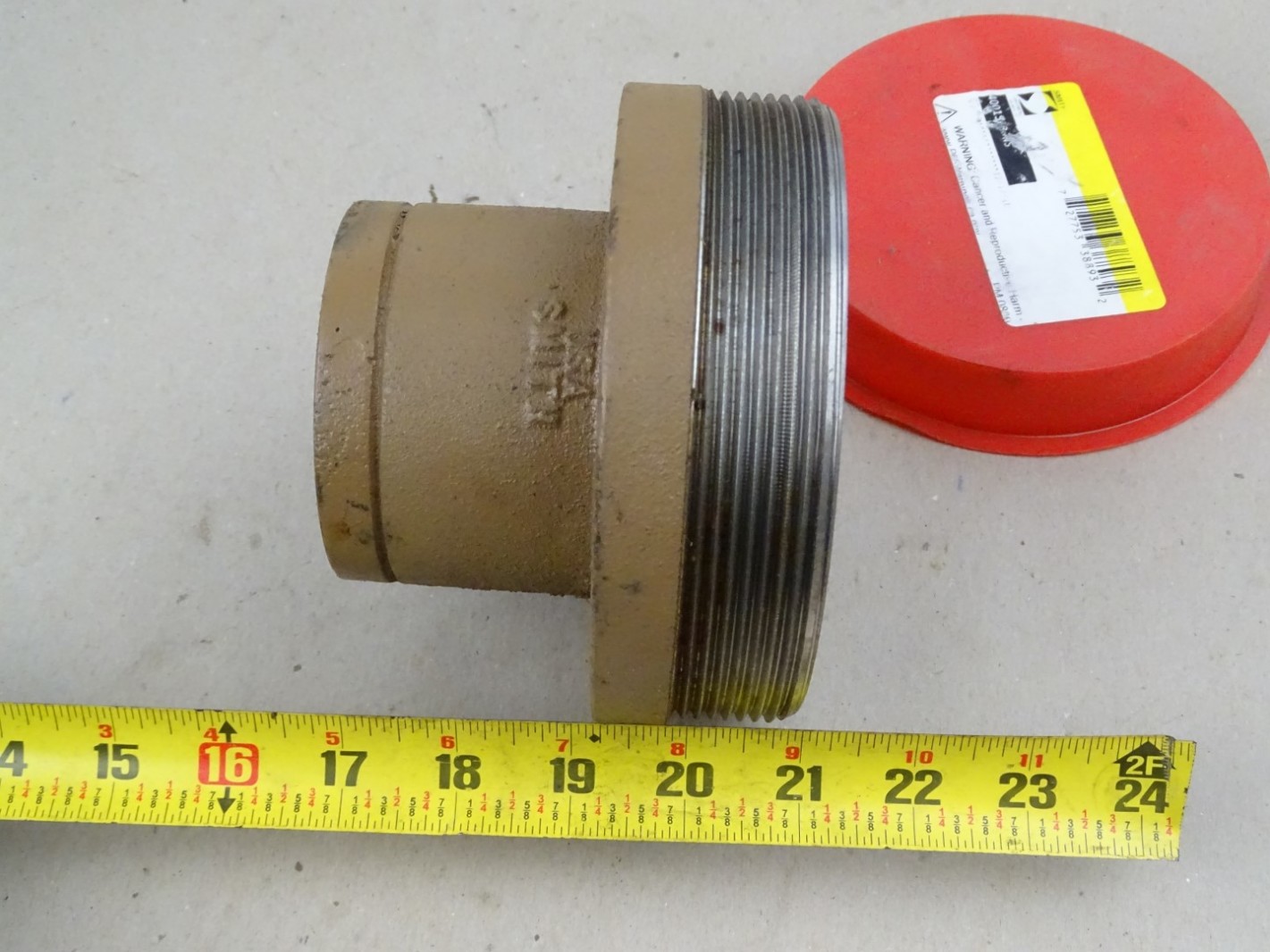 Smith Floor Cleanout Body With Plug , 4001S03-NS | Joseph Fazzio ...