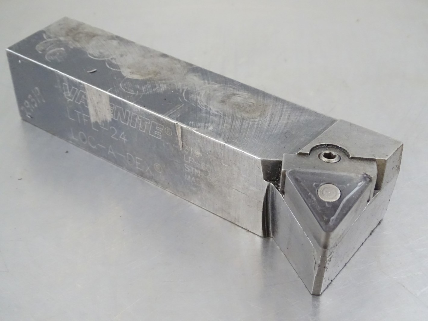 Valenite Indexable Carbide Turning Tool, Square Shank , LTFL24