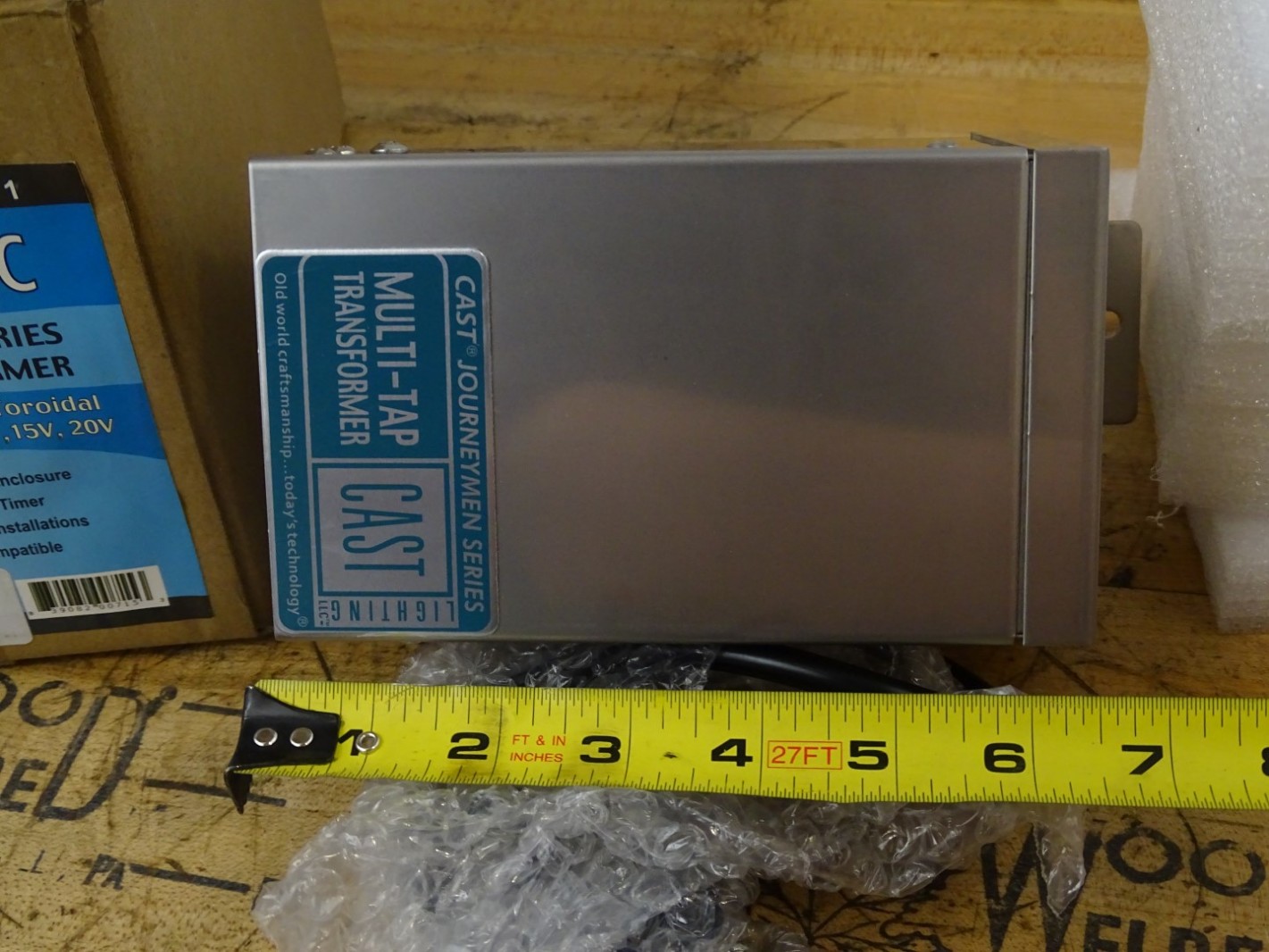Cast Lighting  Journeymen Series Multi-Tap Transformer  75VA , CJT75SSMTTC