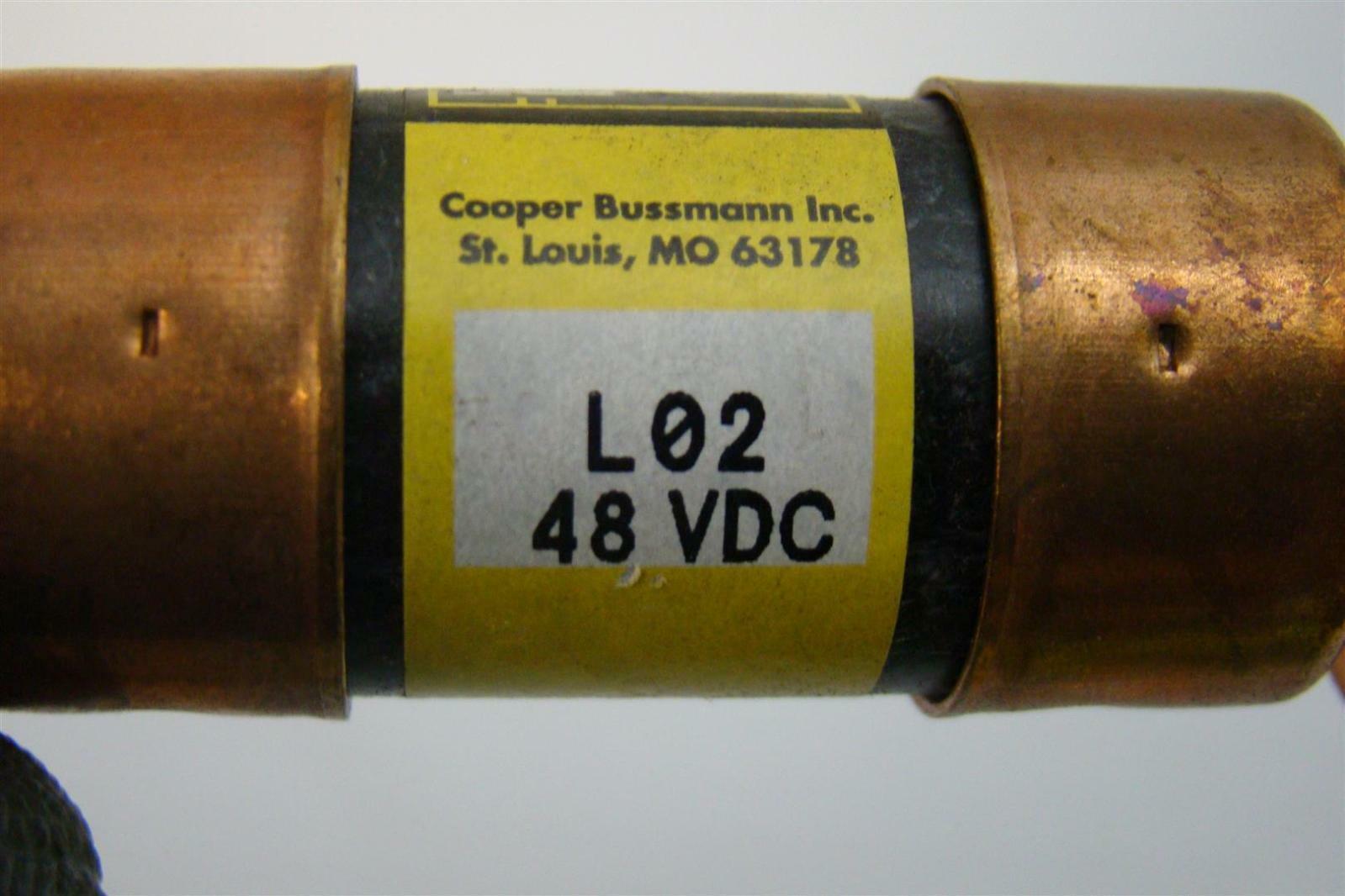 Buss Fuse 500A L02 48VDC ALS500 Joseph Fazzio, Incorporated