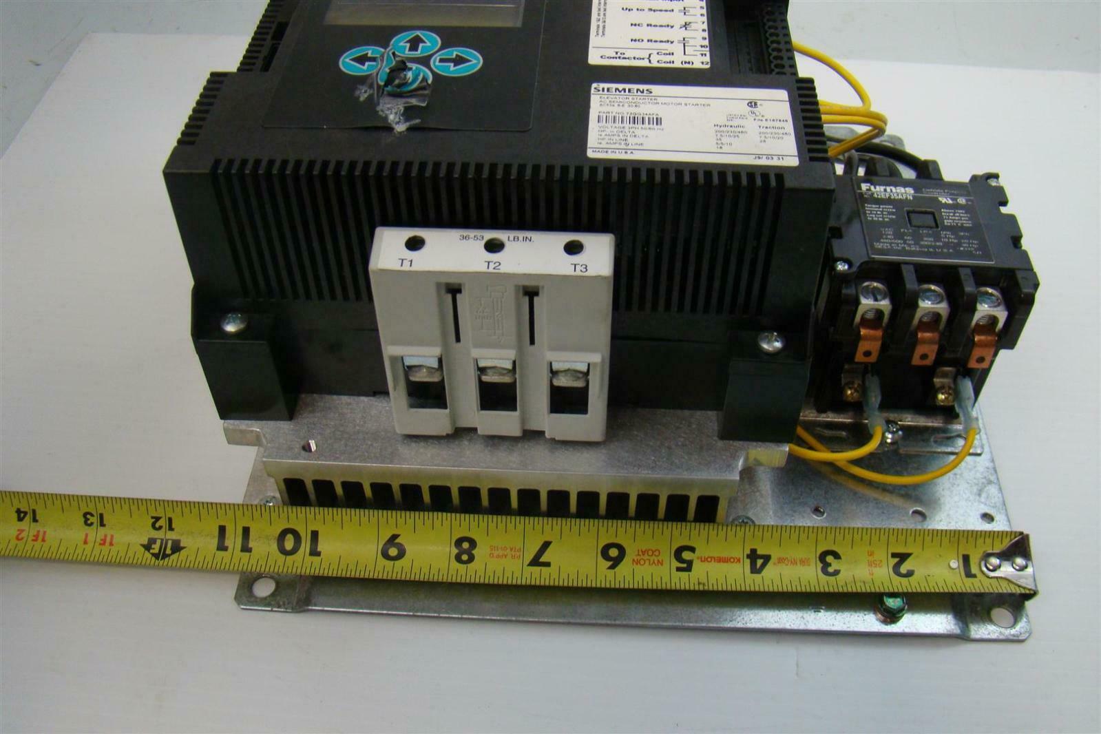 Siemens Elevator Starter AC Semiconduct Motor Starter 3Hp 50/60Hz 120