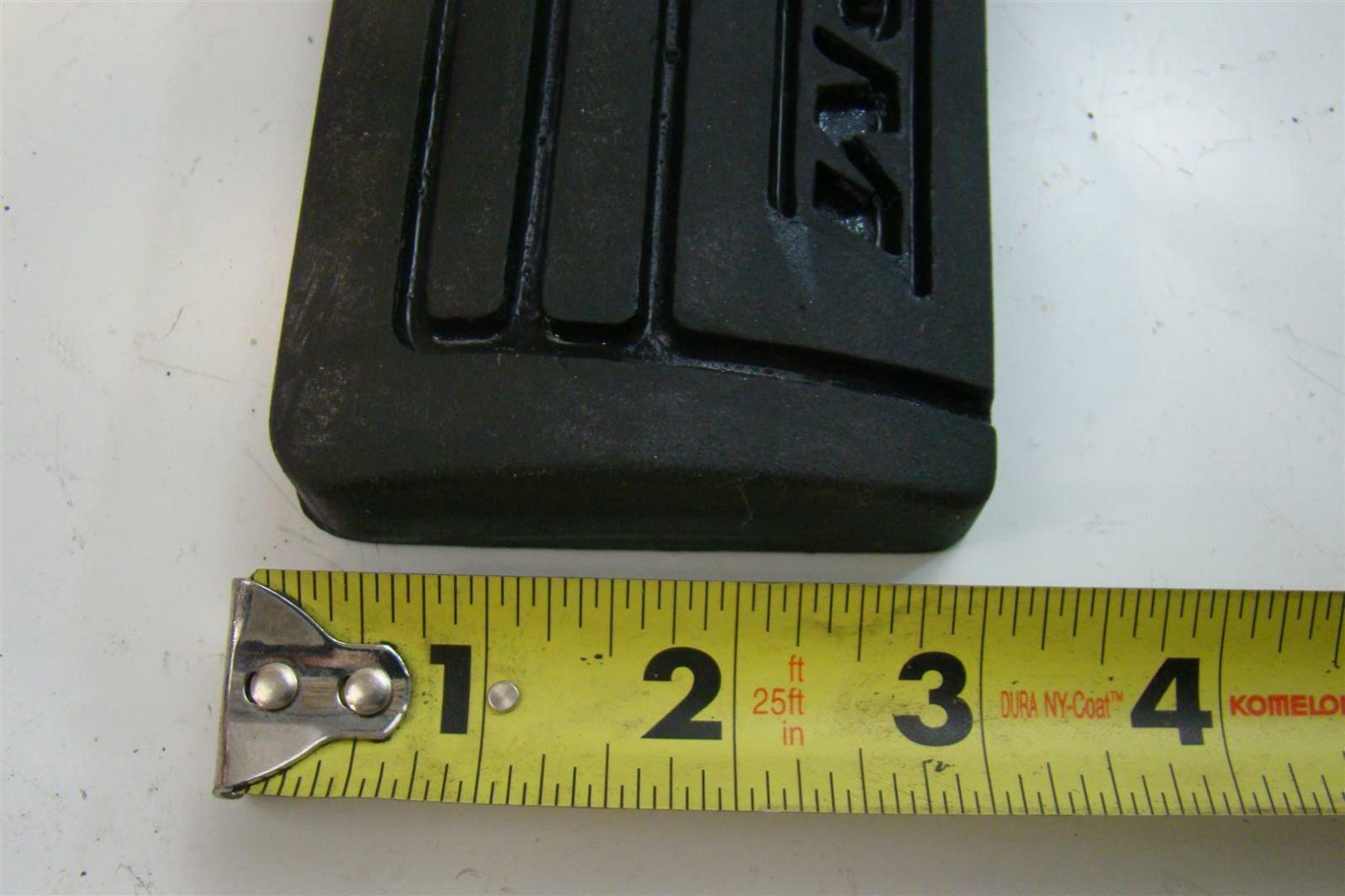 LPM Lift Truck Rubber Pedal Cover 2121010 Joseph Fazzio, Incorporated