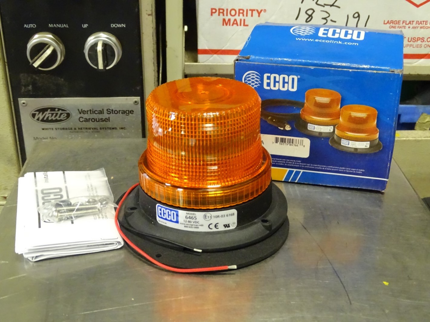ECCO LED Strobe Light Beacon , 6465 Joseph Fazzio, Incorporated