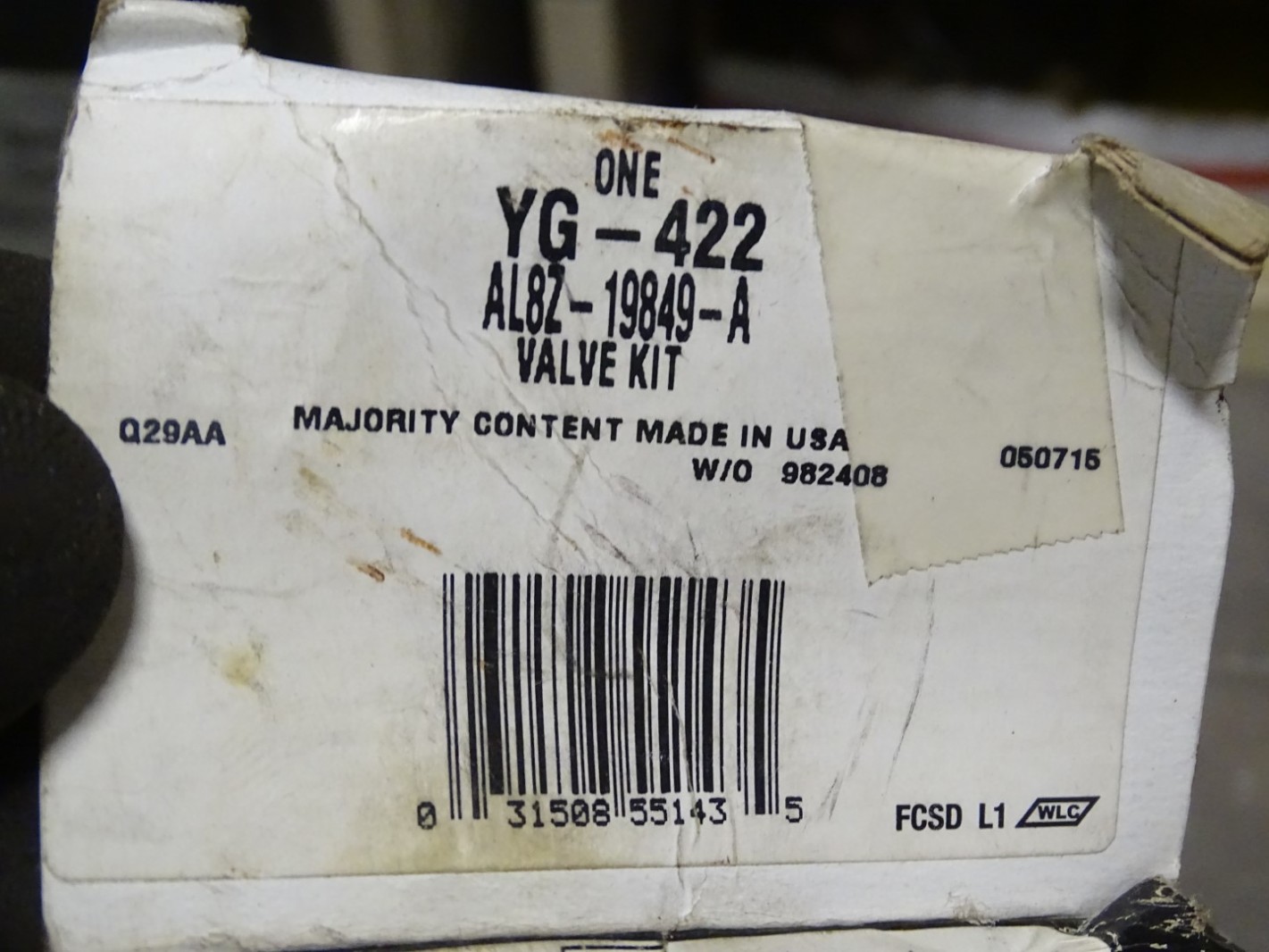 Motorcraft A/C Expansion Valve Kit , YG-422 AL8Z-19849-A | eBay