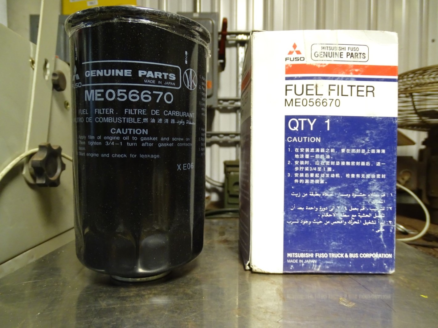 Fuso Fuel Filter , ME056670 Joseph Fazzio, Incorporated