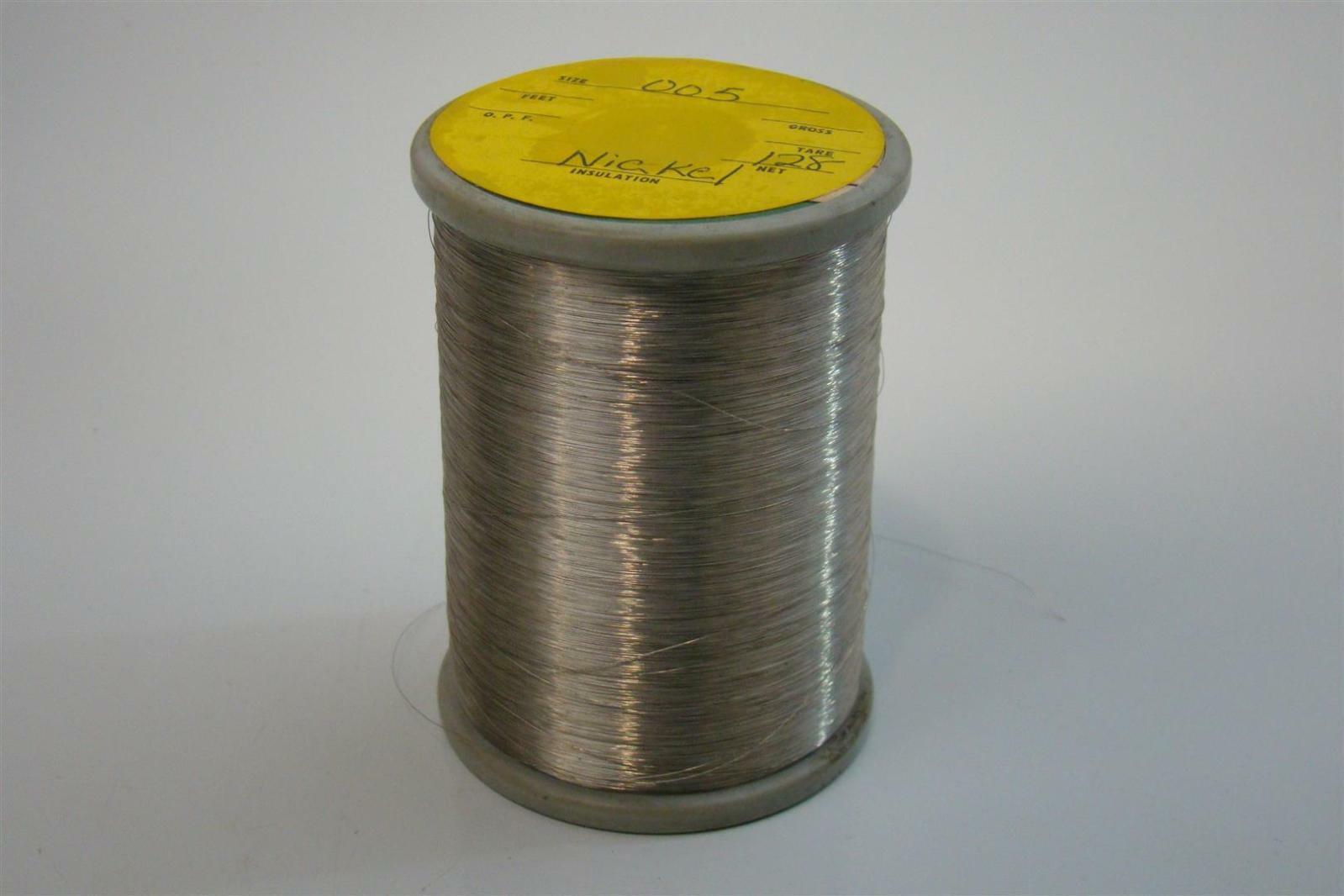 .005 Nickel Wire 2 lbs. Joseph Fazzio, Incorporated