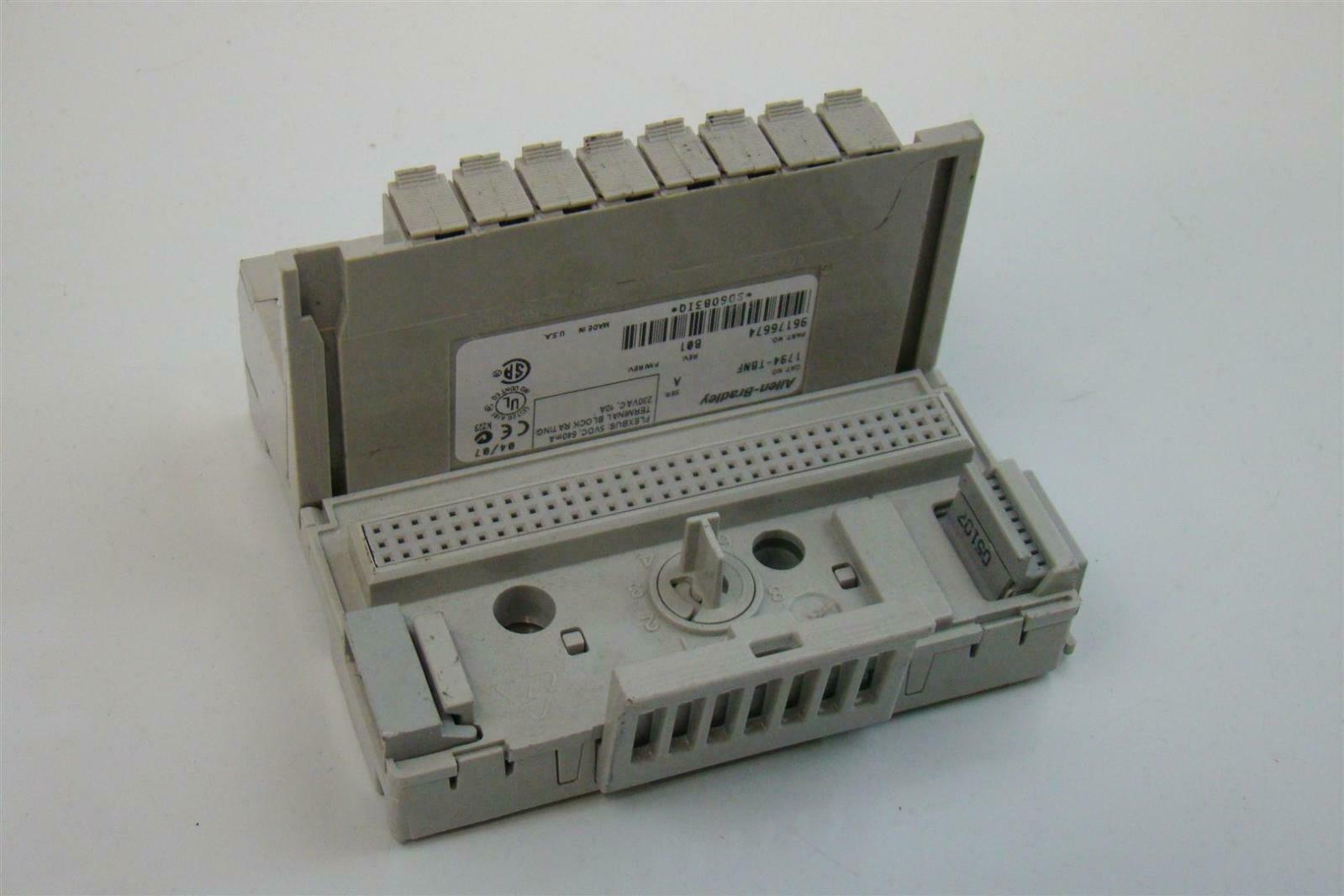 Allen Bradley Terminal Block 230VAC 10A 1794TBNF Joseph Fazzio