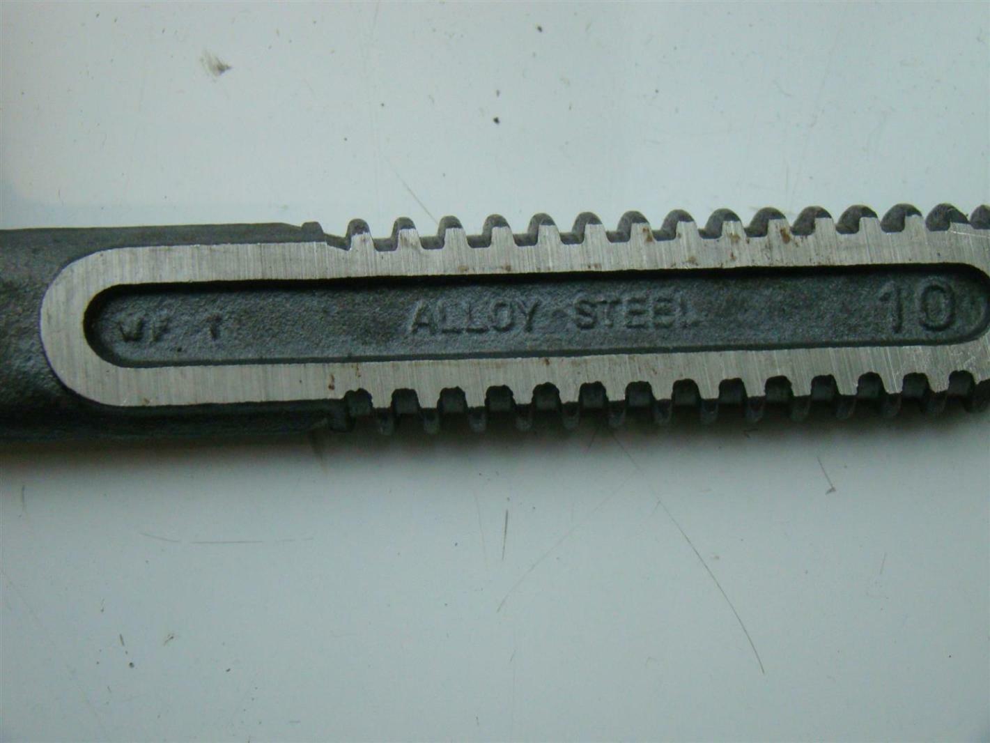 Ridgid Alloy Steel 10 Replacment Hook Jaw For Pipe Wrench Joseph Fazzio, Incorporated