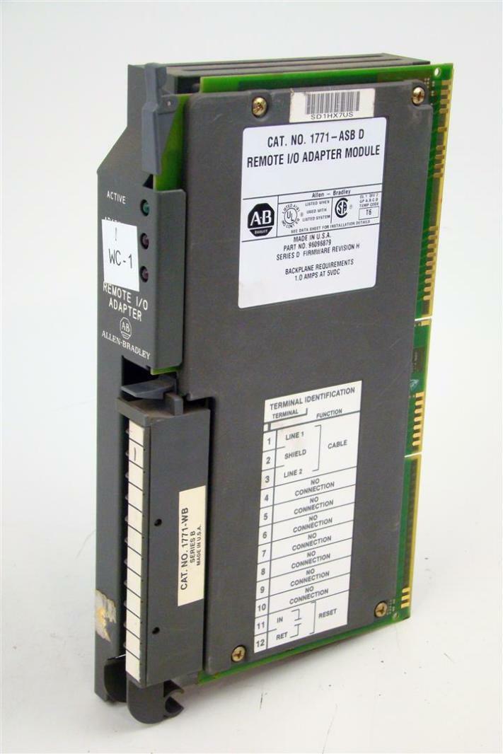 Allen Bradley Remote I/O Adapter Module , 1771ASB D Joseph Fazzio