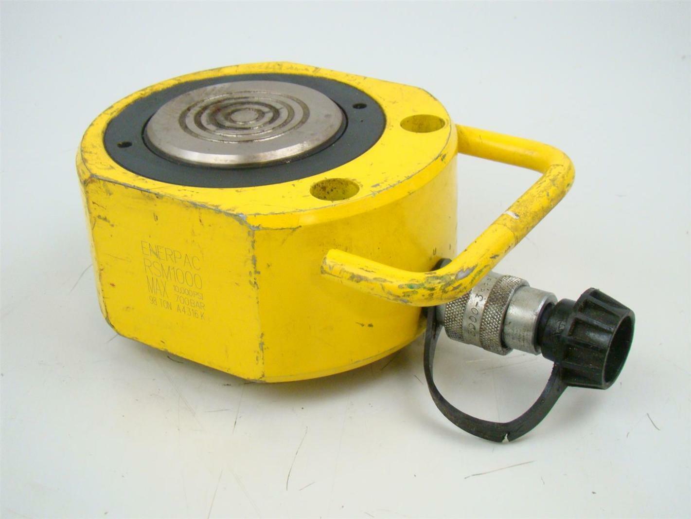 Enerpac 98 Ton FlatJac Max 10,000 PSI, RSM1000 Joseph Fazzio