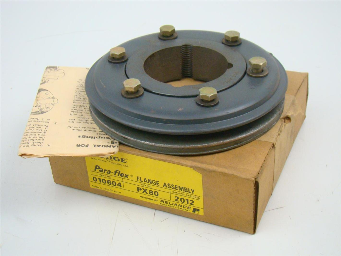 Dodge Paraflex Flange Assembly , PX80 Joseph Fazzio, Incorporated