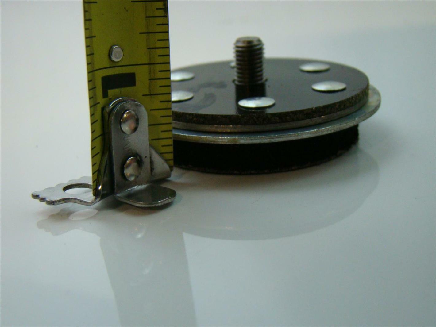 Rubber Sanding Pad 2.125" 10510027 Joseph Fazzio, Incorporated