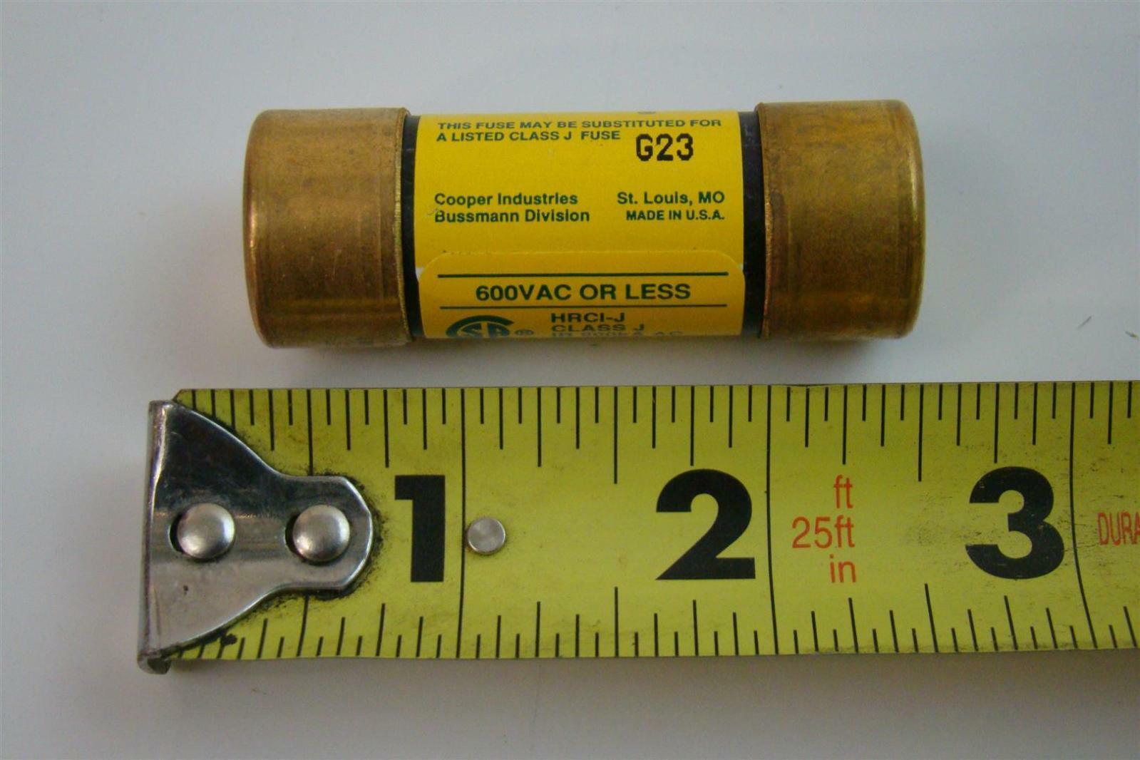 Buss LowPeak DualElement TimeDelay Current Limiting Fuse 600VAC LPJ