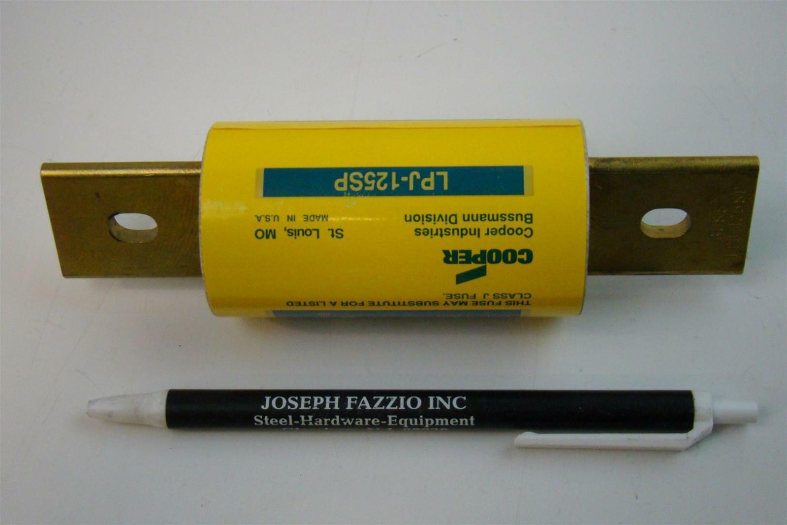 Cooper Bussmann Buss LowPeak Dual Element Time Delay Fuse 600Vac LPJ