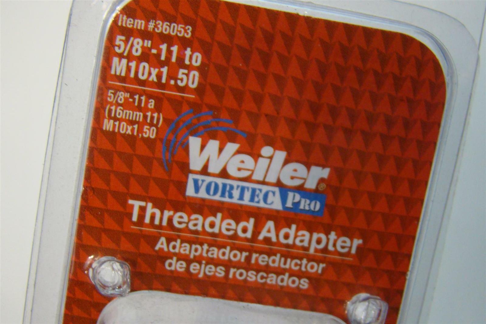 Weiler Vortec Pro Threaded Adapter 5/8
