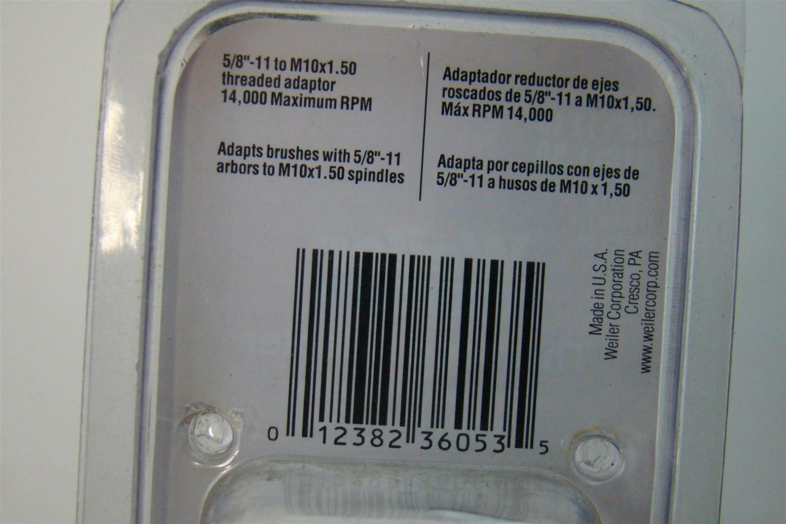 Weiler Vortec Pro Threaded Adapter 5/8
