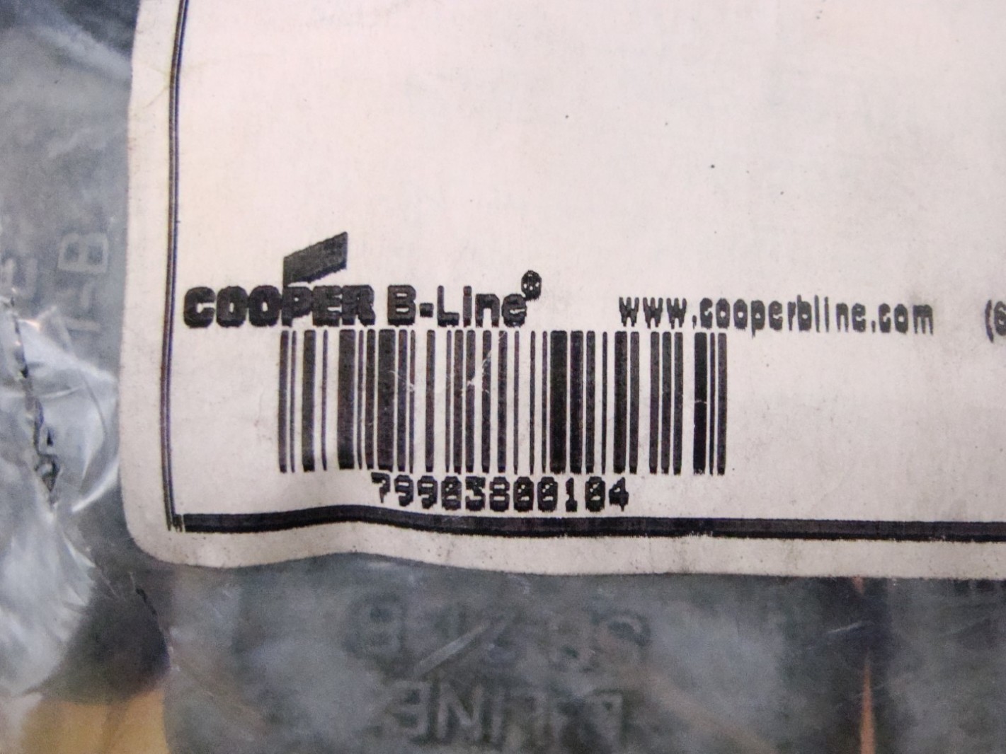 Cooper B-Line Runway End Cap-10Pk , SB21BNEO