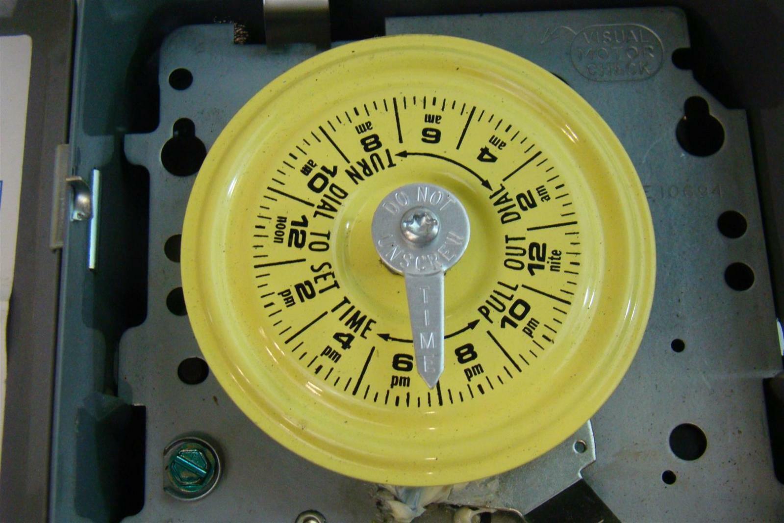 Intermatic Time Switch Single Pole Single Throw 40Amp 2HP 120V Ac 5HP