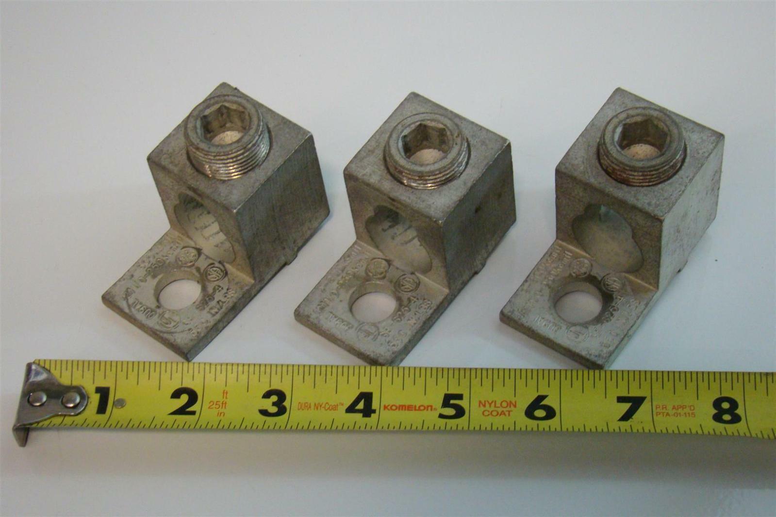 (3) GE Screw Lug 2600 kcm GE6254 Joseph Fazzio, Incorporated
