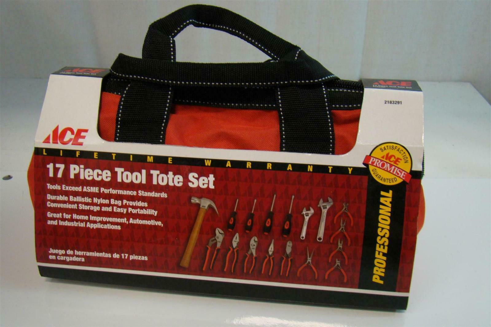 Ace 17 Piece Tool Tote Set 2183291