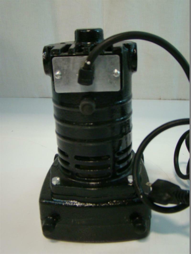 Portable Cast Iron Utility Pump 120V 8.4A 1500GPH 25 GPM 3/4