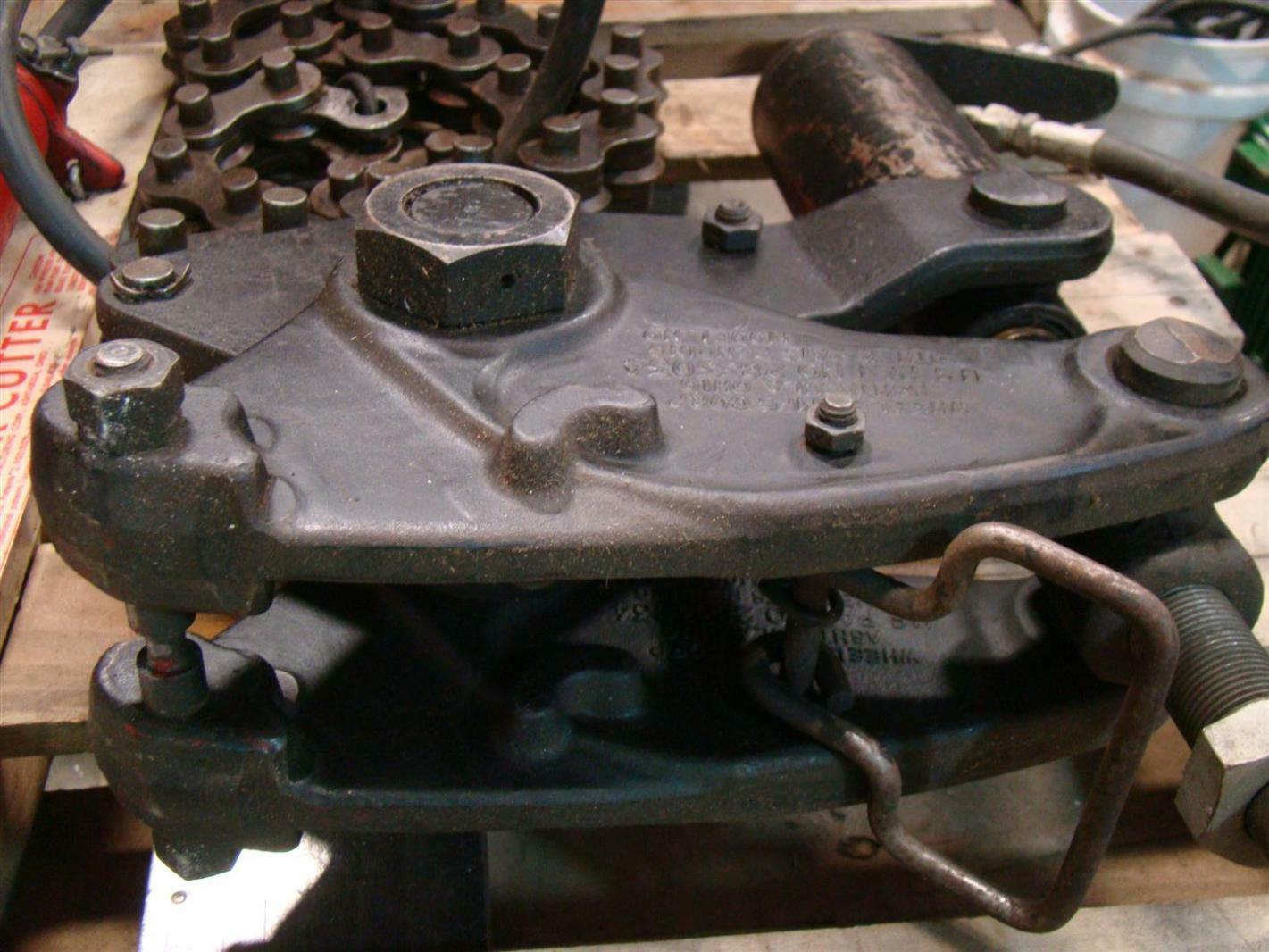 Wheeler Hydraulic Pipe Cutter 3890 Joseph Fazzio, Incorporated