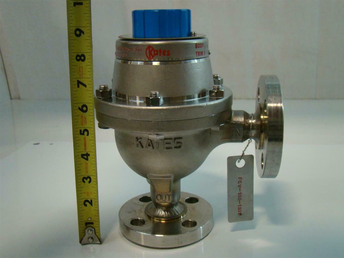 Kates Stainless Flow Control Valve 275PSI 58387 FCV-10B-1301 GB11S03-BFM