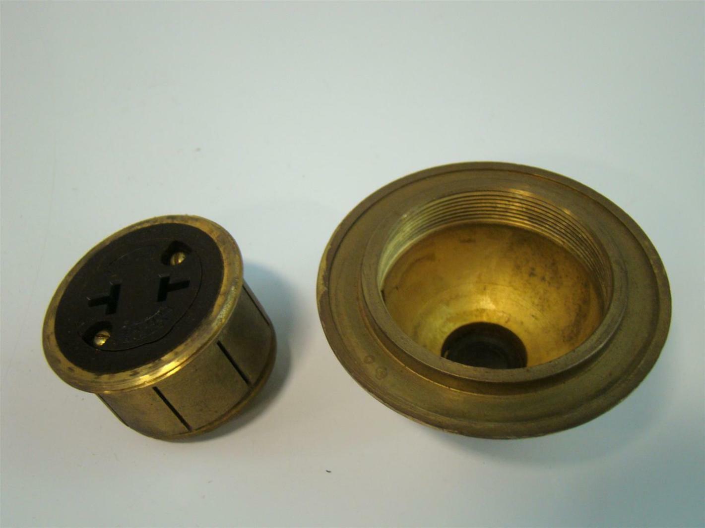 Brass Bell Electrical Fitting Box Outlet Joseph Fazzio, Incorporated