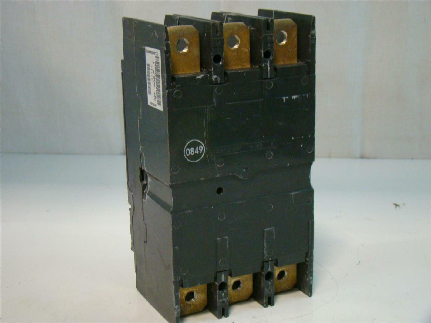 GE Spectra RMS HiBreak Circuit Breaker SGHA36T0400 Joseph Fazzio