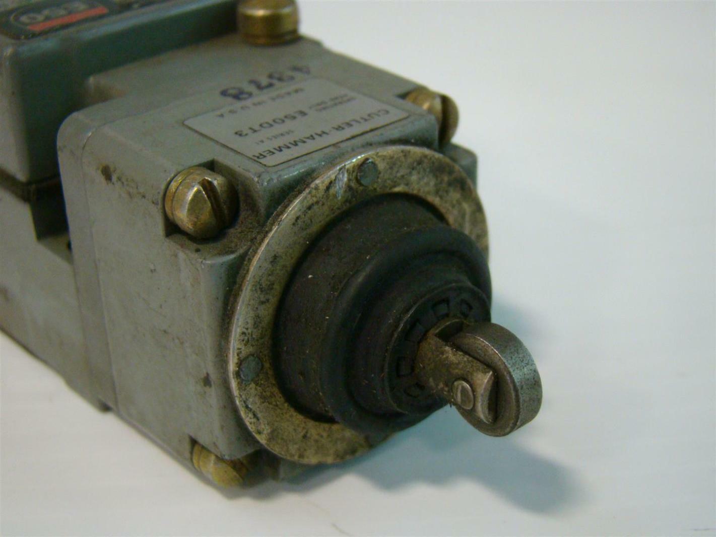 CutlerHammer Limit Switch E50SA Joseph Fazzio, Incorporated