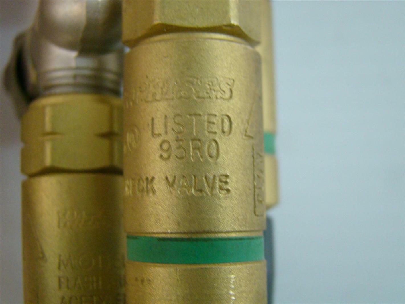 20" Machine Cutting Torch, Gear track, Check valves Joseph Fazzio