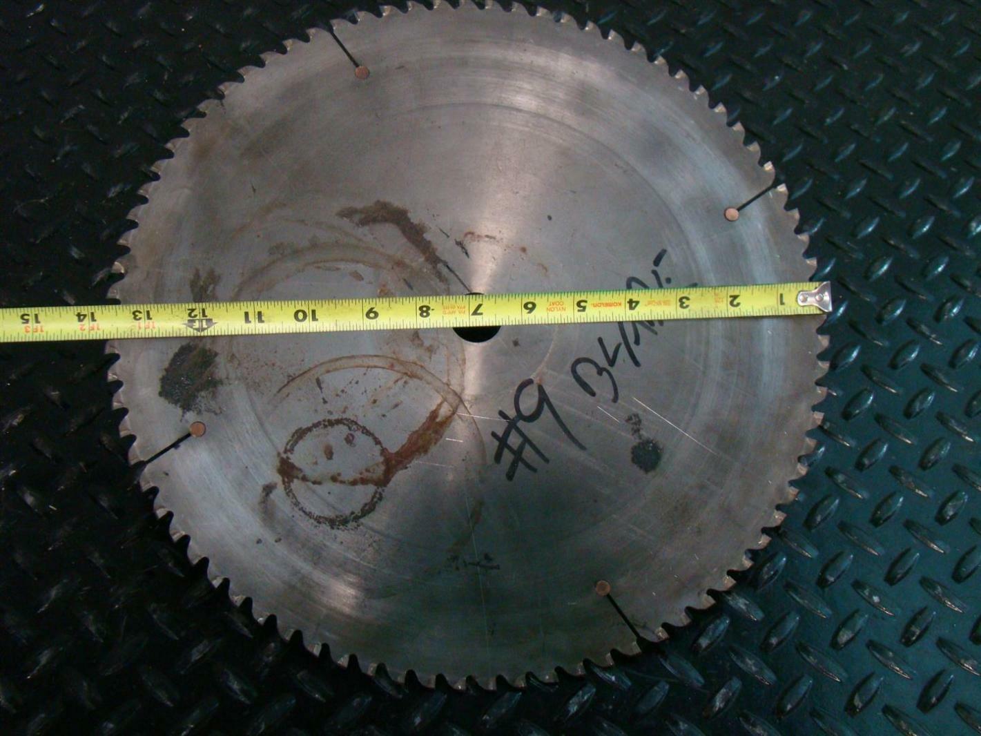 14" Carbide Tipped Circular Saw Blade for Plastics Joseph Fazzio